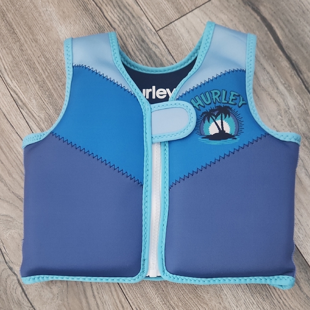 Hurley Kids Blue Swim Vest